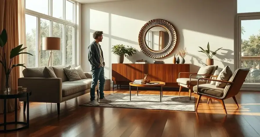 Móveis e Espelho Adnet: Uma Dupla de Puro Charme