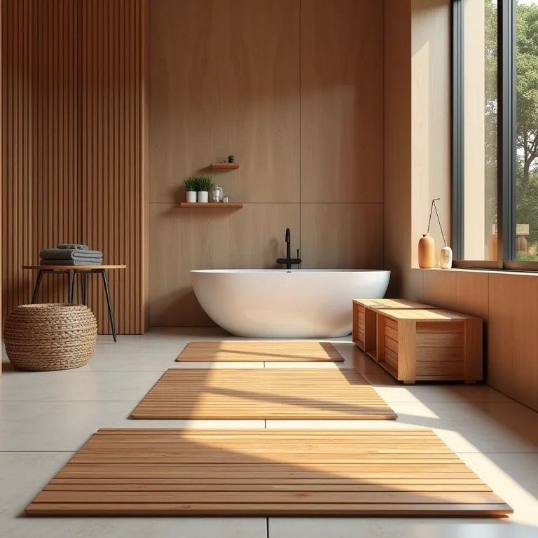 Onde encontrar tapetes de madeira de qualidade