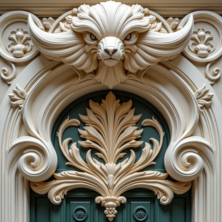 Ornamentos inspirados na natureza em Art Déco