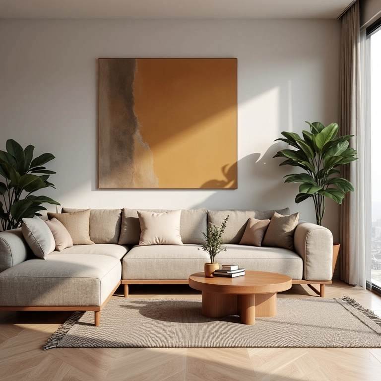 Painel de inspiração para escolher cores análogas.