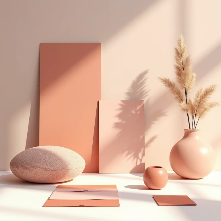 Paleta de cores para decoração maximalista.