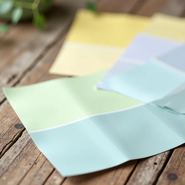 Paleta de cores pastel para cozinha provençal