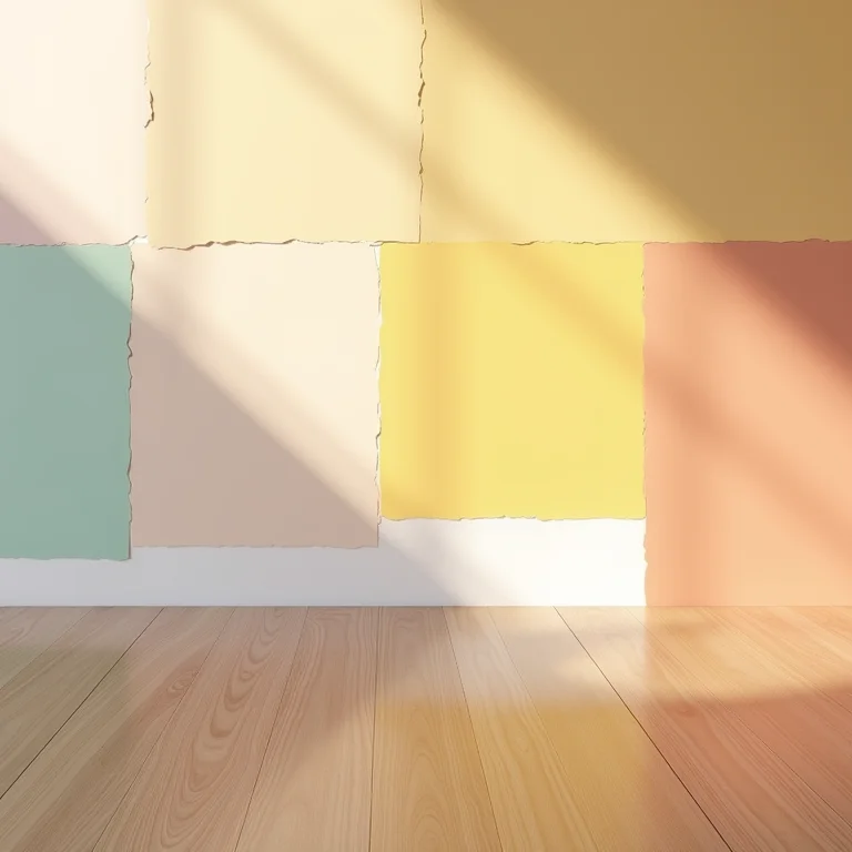 Paleta de cores que combinam com madeira na decoração