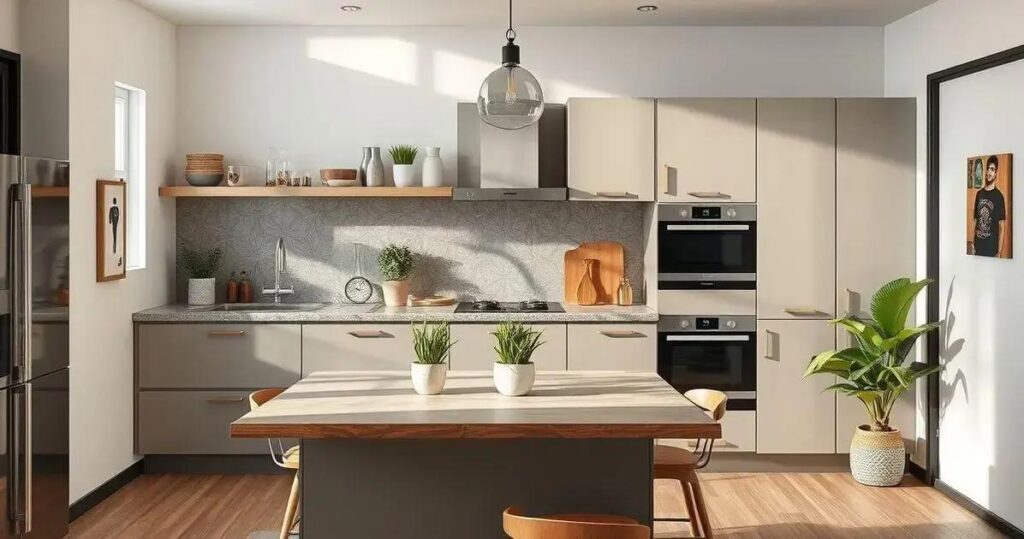 Vantagens do Projeto de Península de Cozinha em Ambientes Compactos