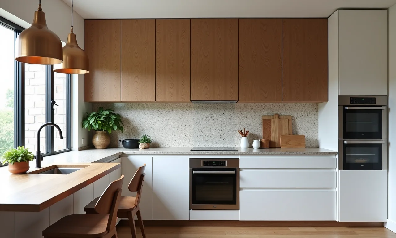 Personalização em cozinha planejada pequena.