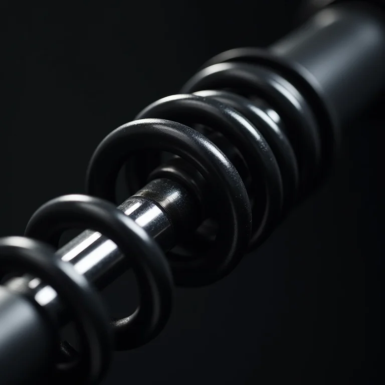 Pistão a gás da marca FGVTN em detalhe