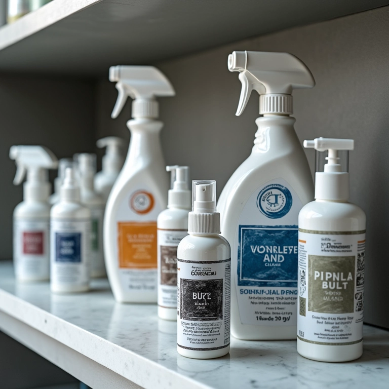 Produtos de limpeza e impermeabilizantes de qualidade para mármore e granito.