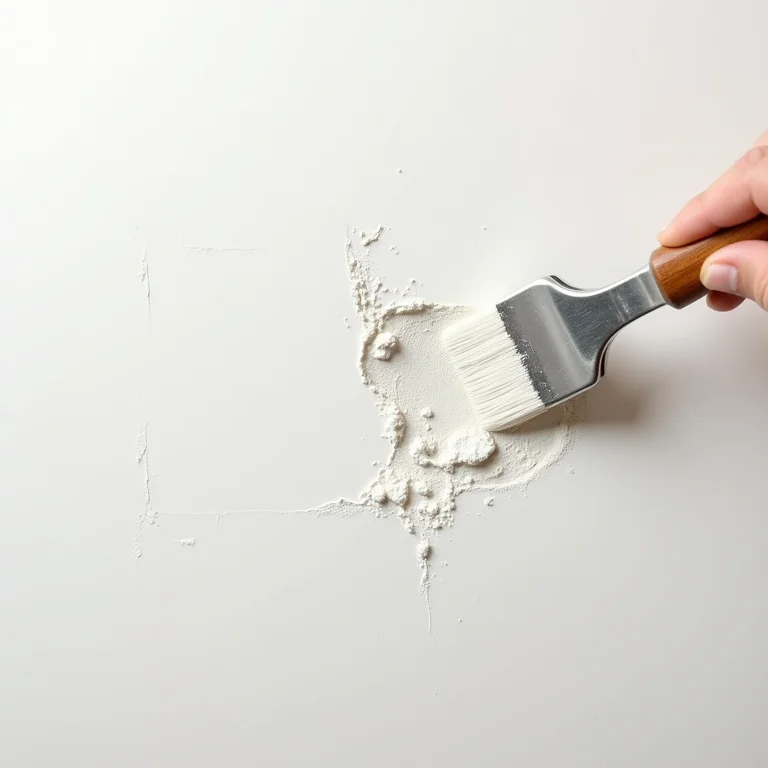 Reparo de buraco em drywall.