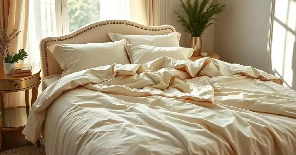 Roupa de Cama Algodão Egípcio Luxo e Conforto para Dormir