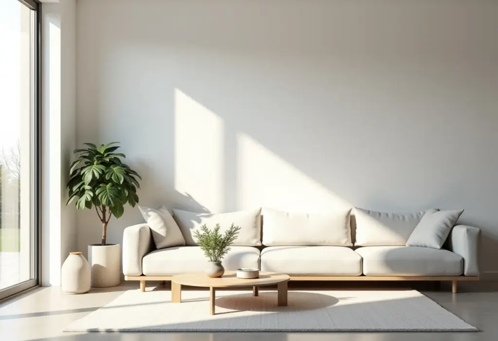 Móveis modernos: O erro que você não pode cometer na sua casa Sala de estar moderna com design funcional e iluminação natural abundante.