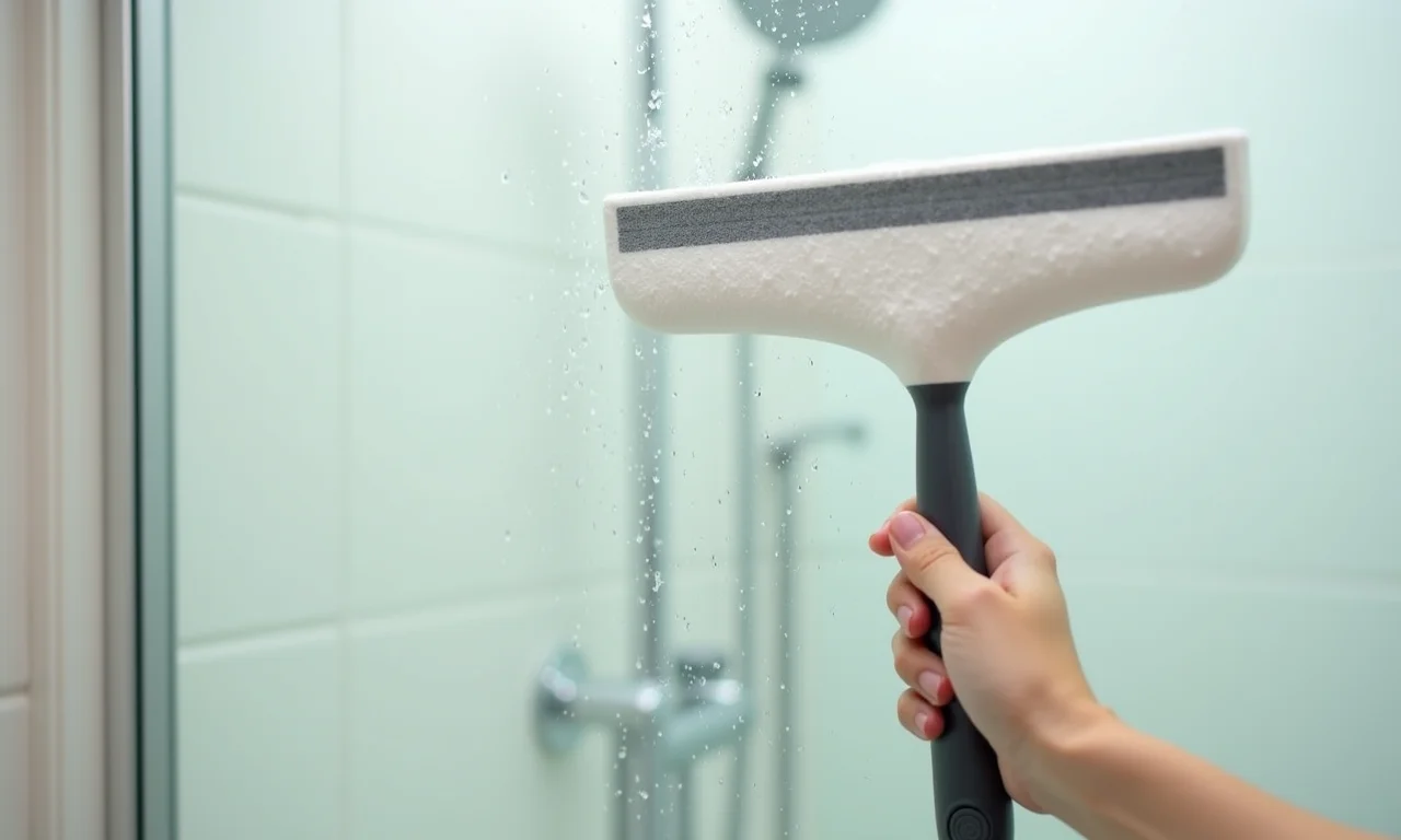 Secar o box de vidro após o banho para evitar manchas.