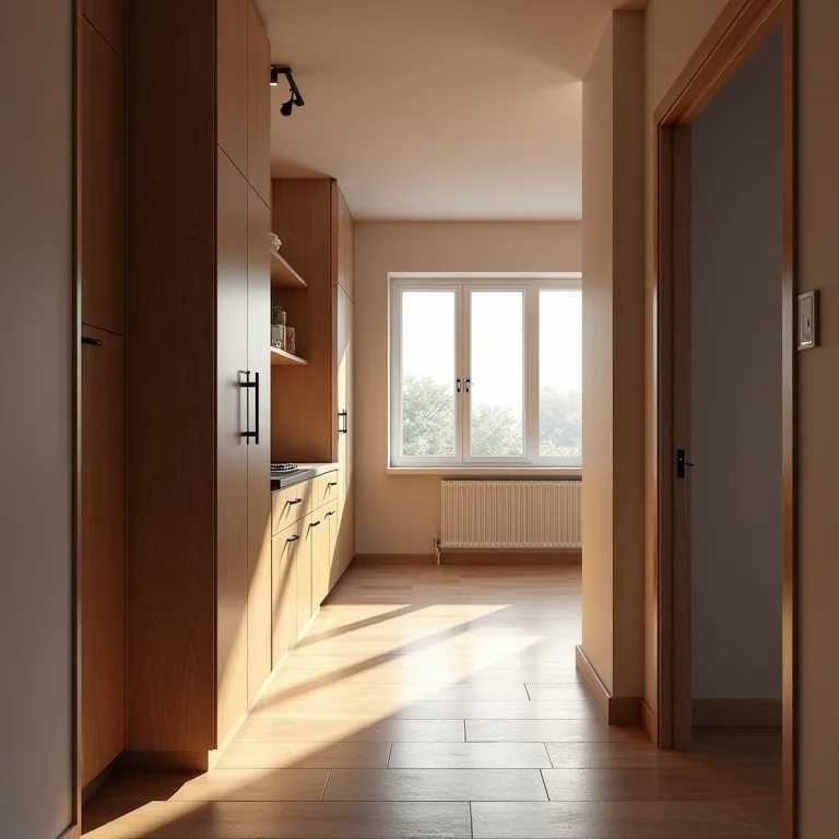 Studio com circulação bloqueada