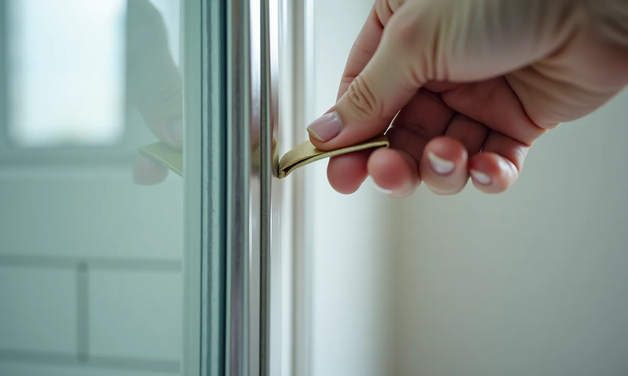 Substituição das borrachas de vedação do box: detalhe essencial.