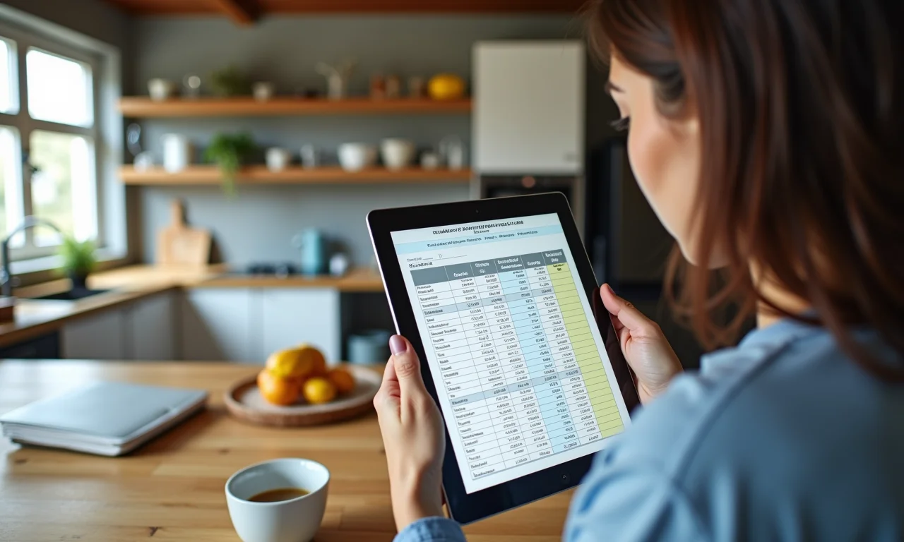 Tabela de custos estimados para reforma de cozinha.