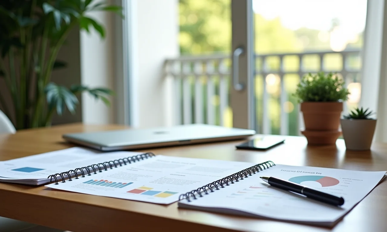 Tabela resumo com os elementos essenciais para montar um home office na varanda.