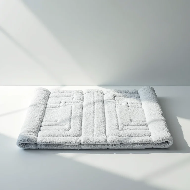 Tapete de microfibra antiderrapante da Corttex.