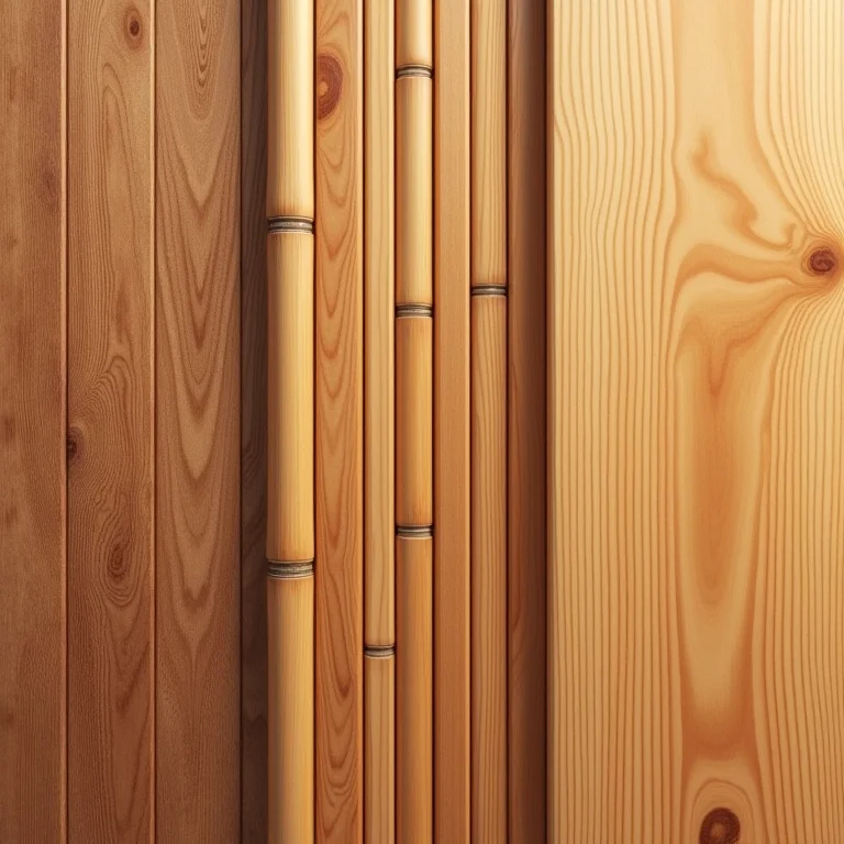 Tipos de madeira para tapetes de box.