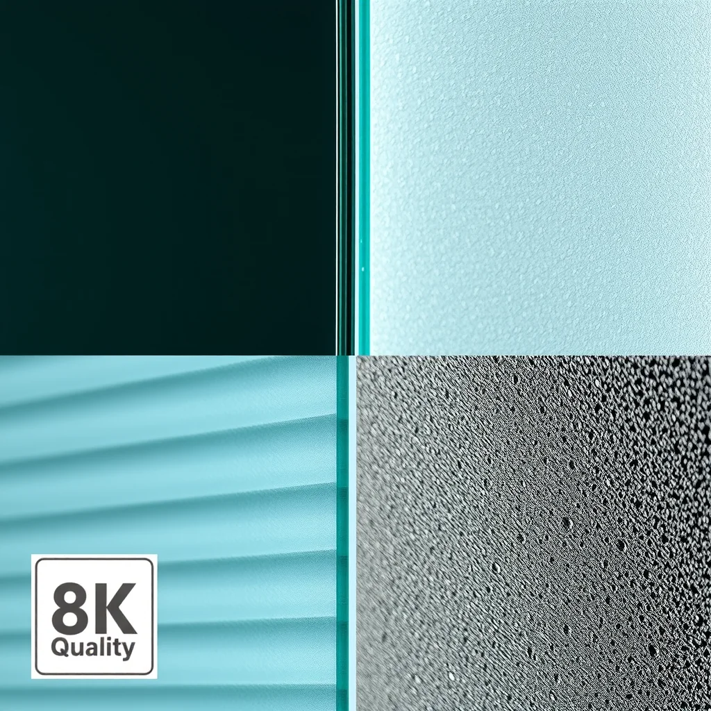 Tipos de vidro para porta de cozinha.