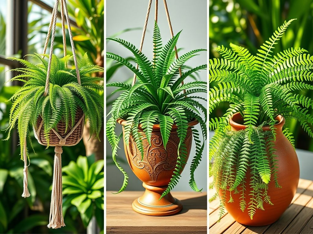 decoracao-de-sala-com-samambaias