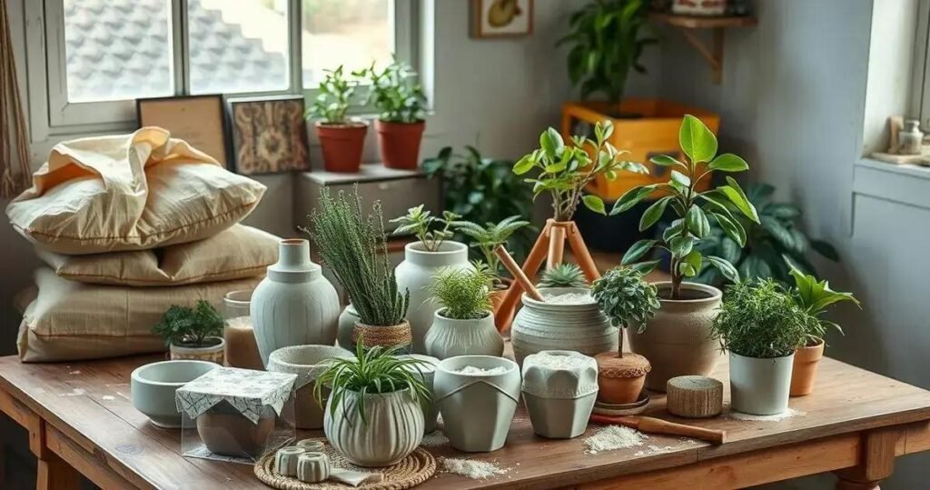 Vasos de Cimento Como Fazer em Casa Estilo e Durabilidade