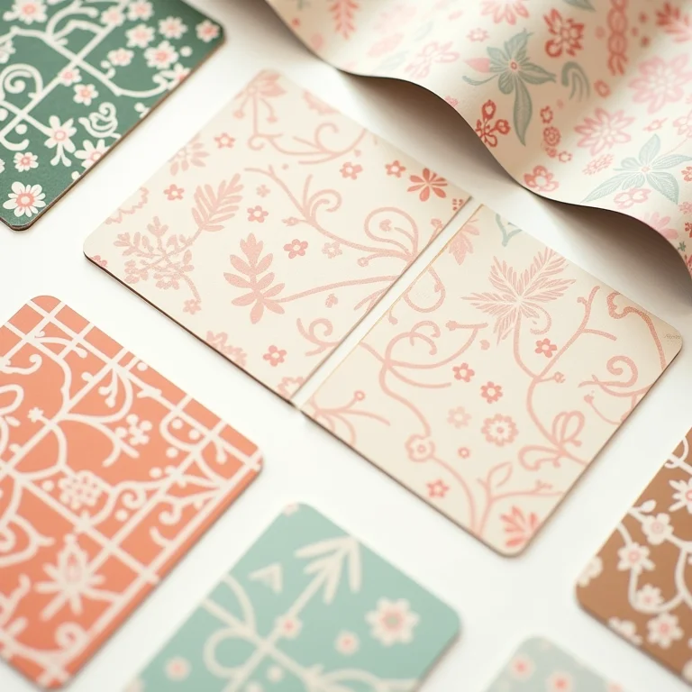 Adesivos de vinil para azulejo com diferentes estampas