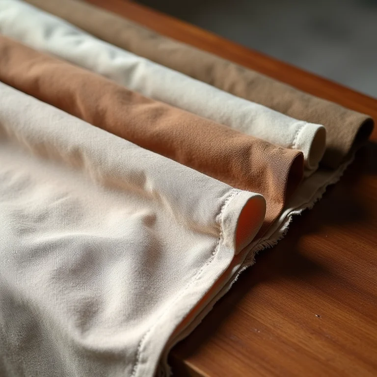 Amostras de tecidos e madeira para revestimento de banco de jantar