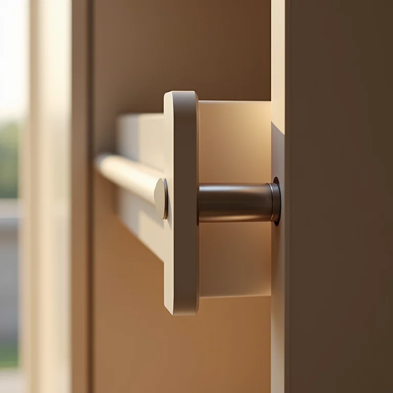 Armário com sistema de abertura por toque (push-to-open)