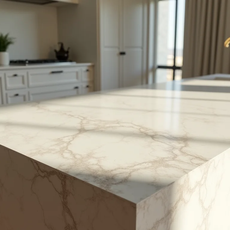 Balcão de cozinha com material inadequado