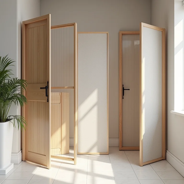 Biombos de diferentes materiais para esconder cano do vaso