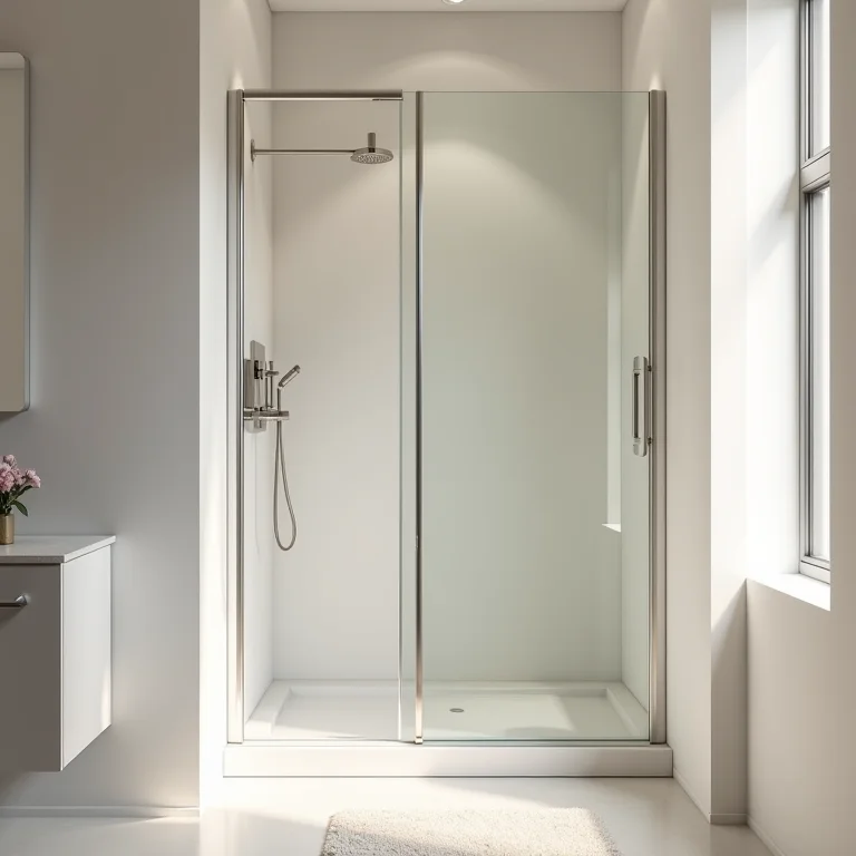 Box de abrir (porta) em banheiro pequeno: quando evitar