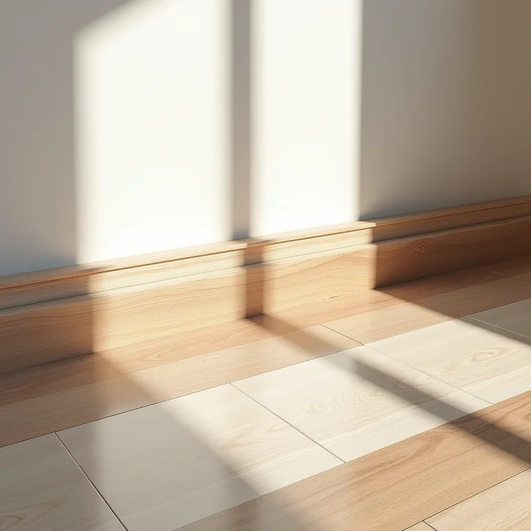 Close-up de piso vinílico heterogêneo