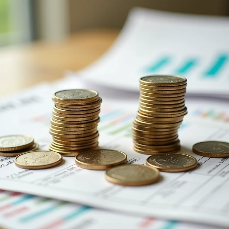 Comparação visual entre orçamento realista e otimista para reforma