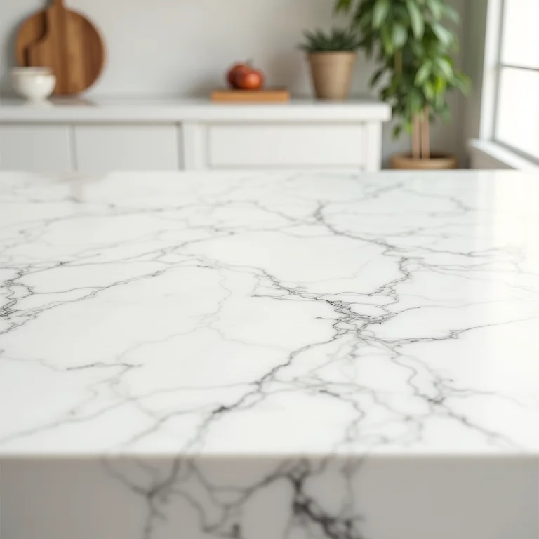 Comparativo de bancada de cozinha durável vs. bancada estética