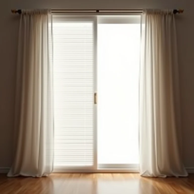 Comparativo visual entre persianas e cortinas