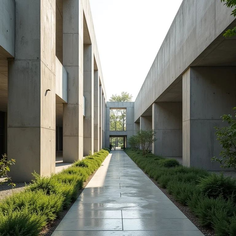 Conjunto habitacional Barbican Centre em Londres, um exemplo do legado brutalista.