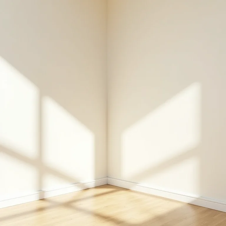 Cores claras em quarto pequeno