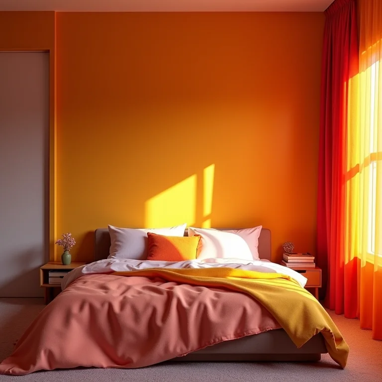 Cores de cortina que não harmonizam com o ambiente