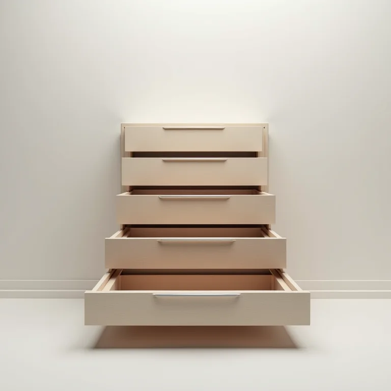 Corrediças de gaveta em diferentes comprimentos