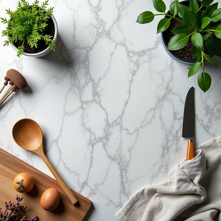 Detalhes e vantagens do quartzo cinza para bancadas.