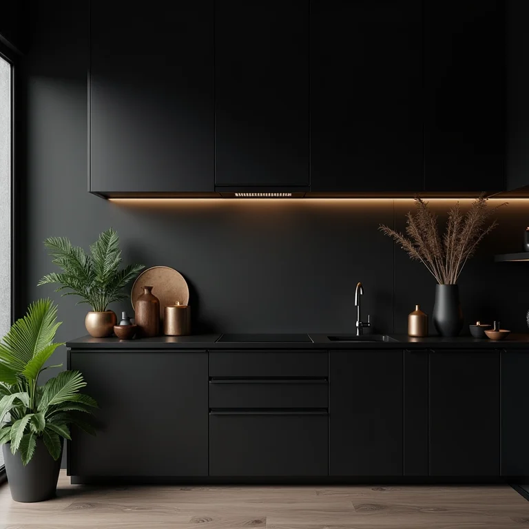 Dicas de decoração e combinações para cozinha preta
