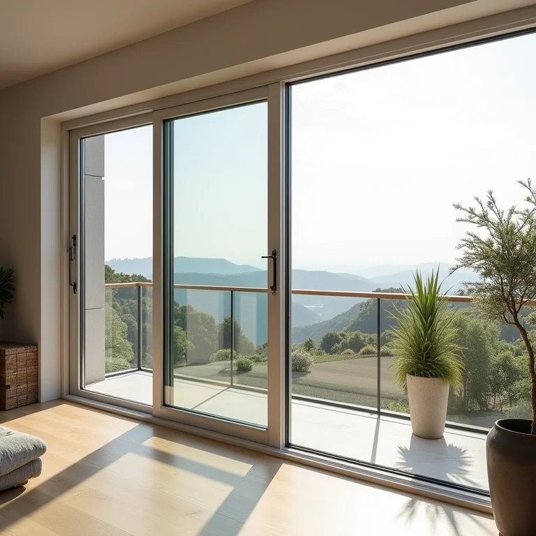 Diferentes sistemas de envidraçamento de varanda.