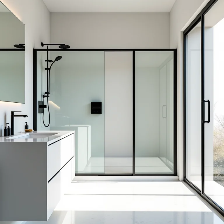 Diferentes tipos de box preto para cada estilo de banheiro