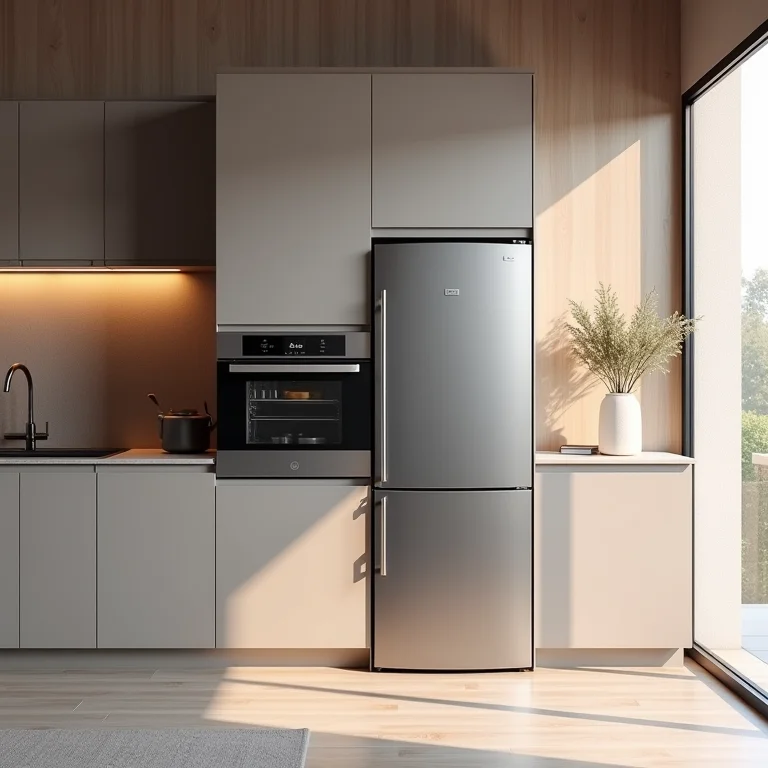 Eletrodomésticos inteligentes e compactos para cozinha moderna