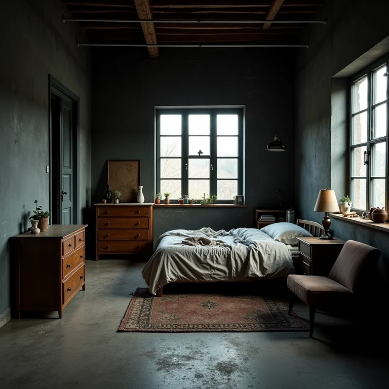 Erros comuns na decoração de quartos industriais.