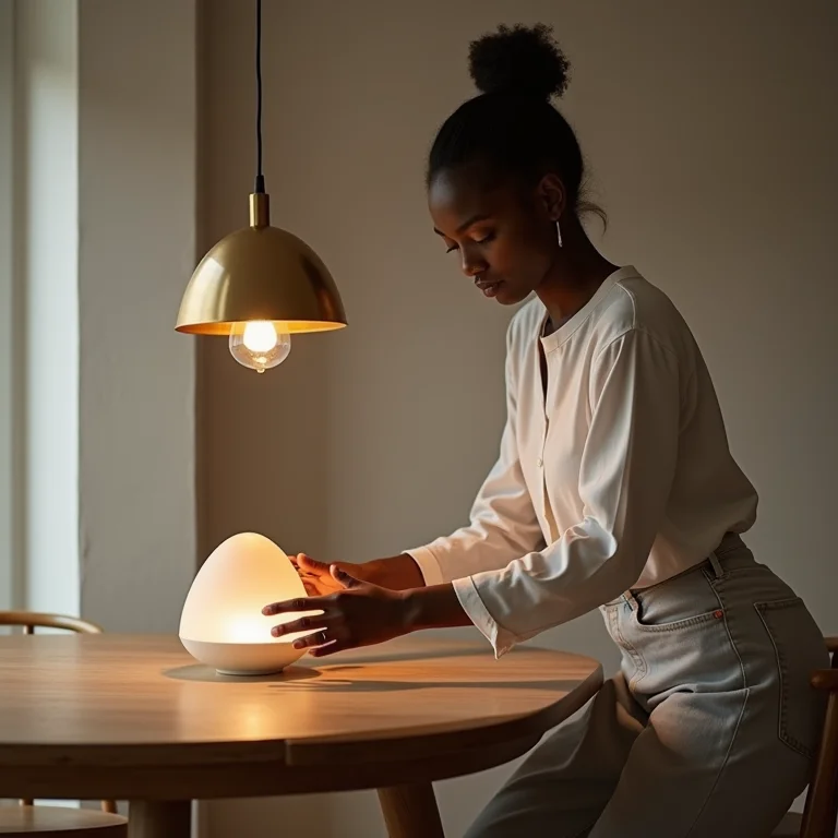 Escolhendo a luminária ideal para a mesa de jantar