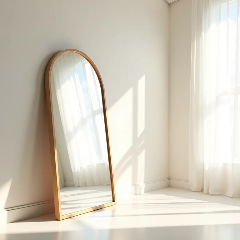 Espelhos ampliando e iluminando ambientes