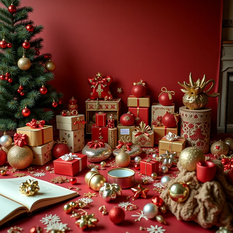 Excesso de decorações de Ano Novo causando poluição visual