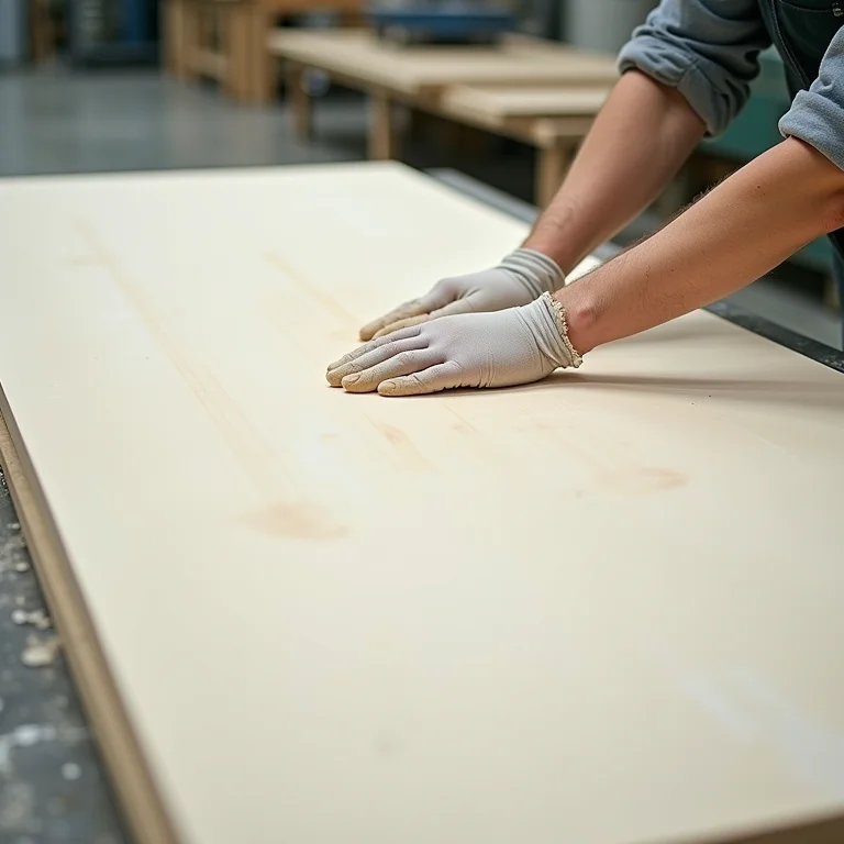 Fabricação sustentável de drywall.