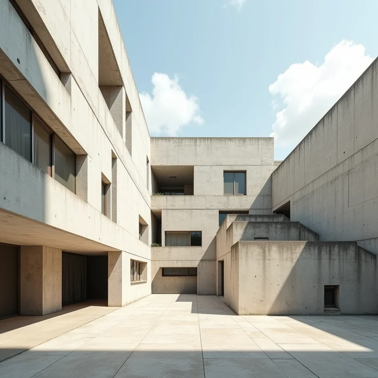 FAU-USP (Faculdade de Arquitetura e Urbanismo da Universidade de São Paulo), um exemplo da adaptação do brutalismo no Brasil.