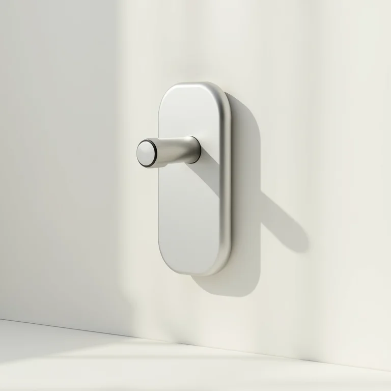 Fechadura tubular com design simples